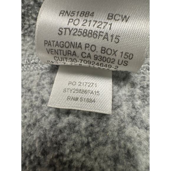 Patagonia Women's Better Sweater Full Zip Fleece Vest XL Gray - Picture 8 of 8